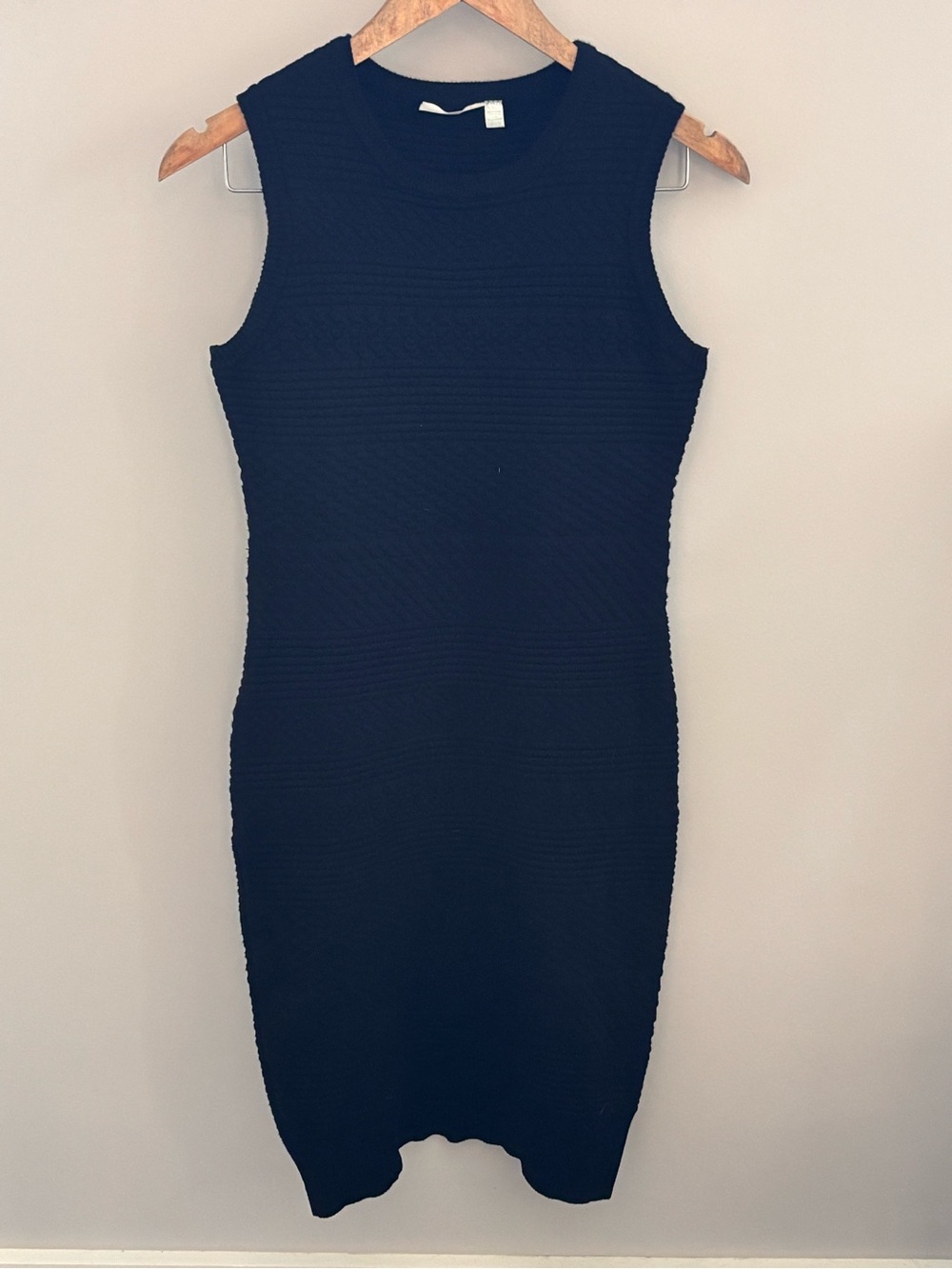 RD Style Sleeveless Midi Dress in Navy